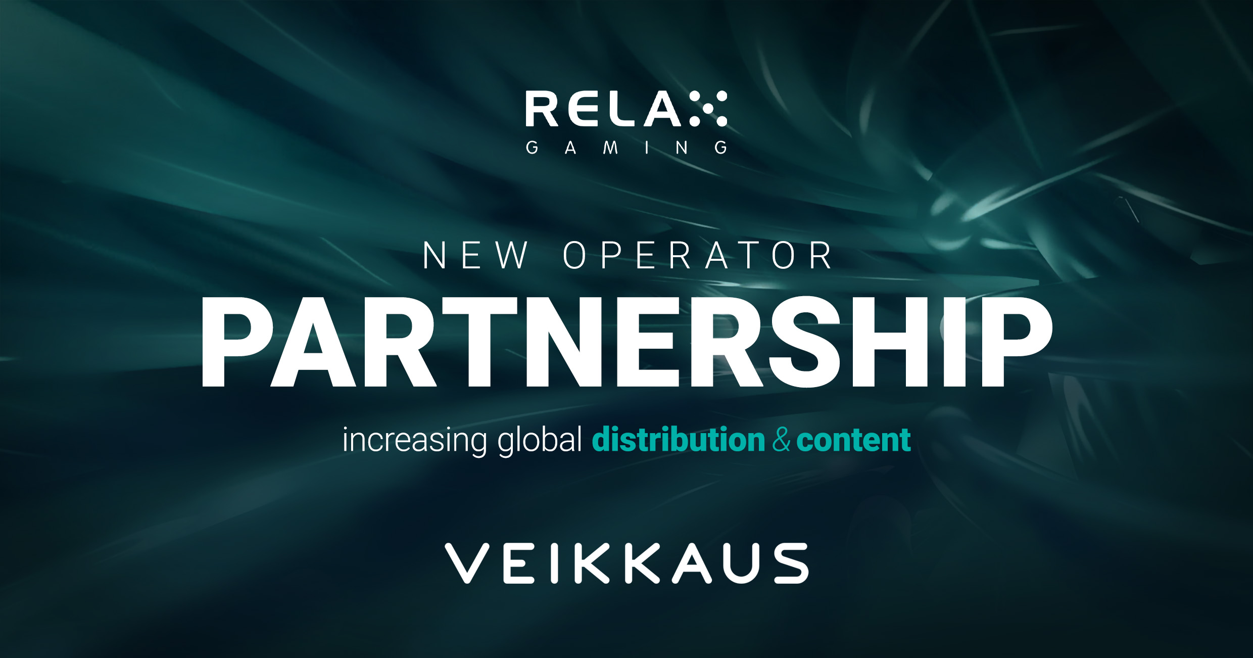 Relax Gaming secures landmark partnership with Veikkaus