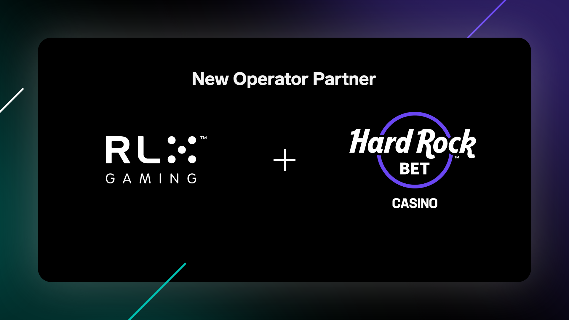 RLX Gaming partners with Hard Rock Bet Casino to deliver leading content in New Jersey