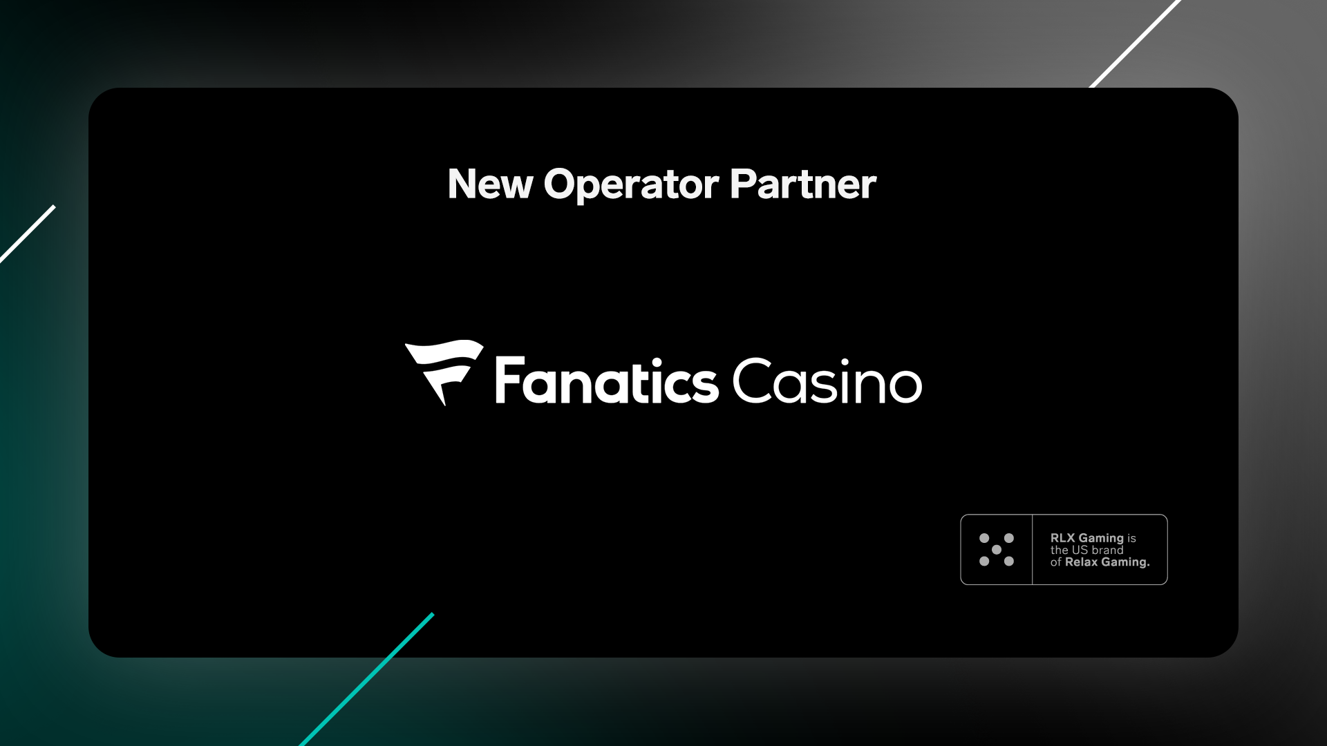 RLX Gaming expands US reach through Fanatics Casino launch