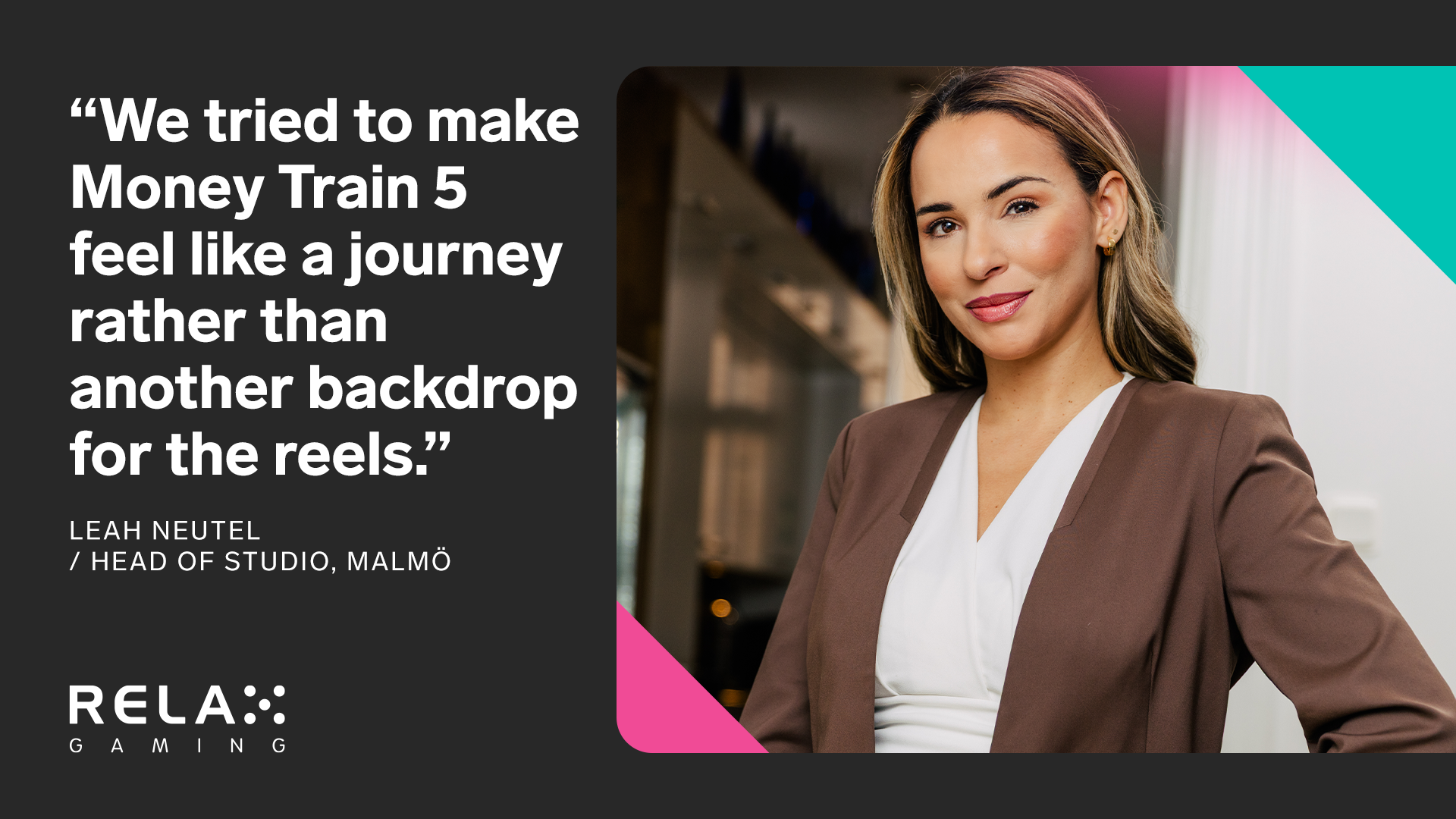 The creative direction behind Money Train 5: Leah Neutel sits down with Chipy.